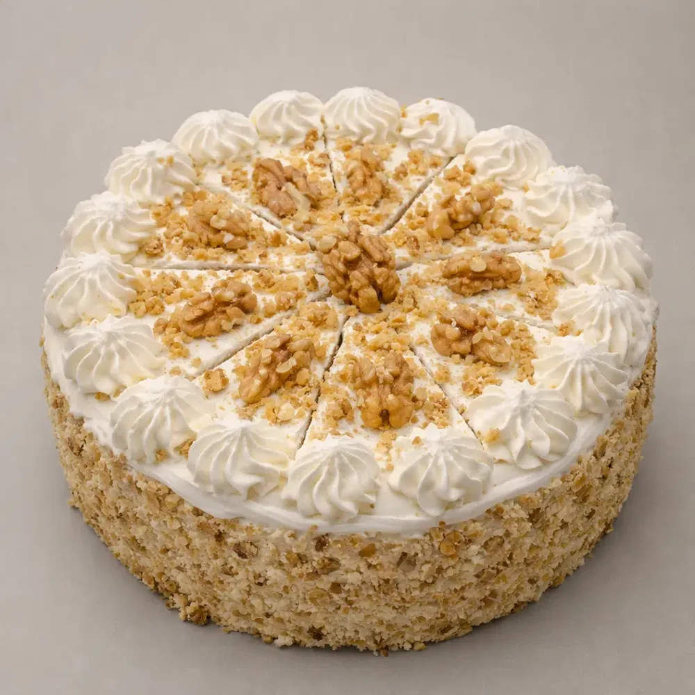 Carrot cake vegana entera